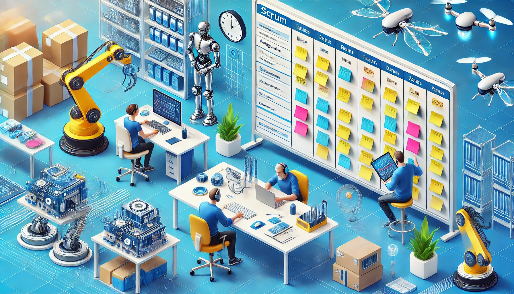 Hardware Meets Agile: a real-world approach to Scrum implementation